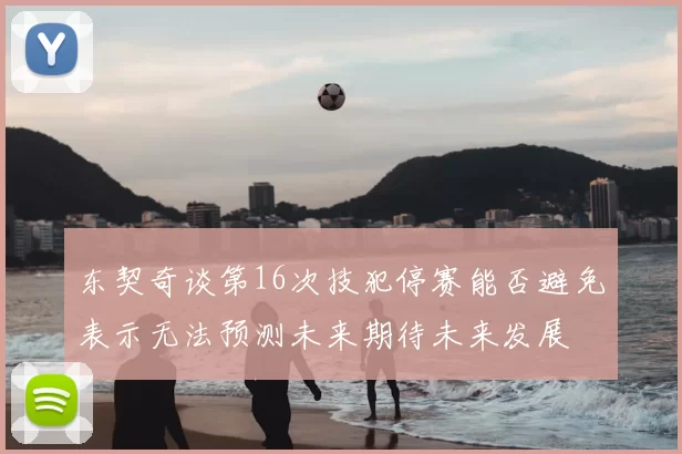 东契奇谈第16次技犯停赛能否避免表示无法预测未来期待未来发展
