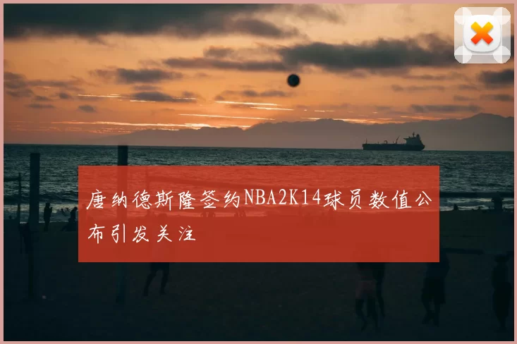 唐纳德斯隆签约NBA2K14球员数值公布引发关注