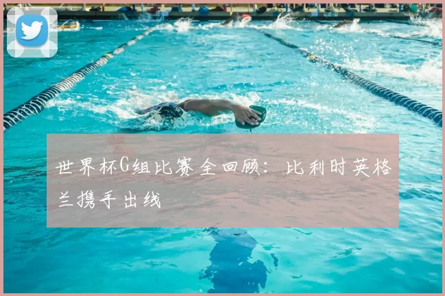世界杯G组比赛全回顾：比利时英格兰携手出线