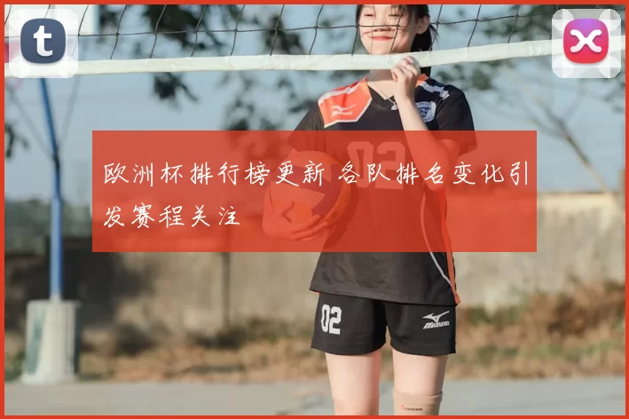 欧洲杯排行榜更新 各队排名变化引发赛程关注