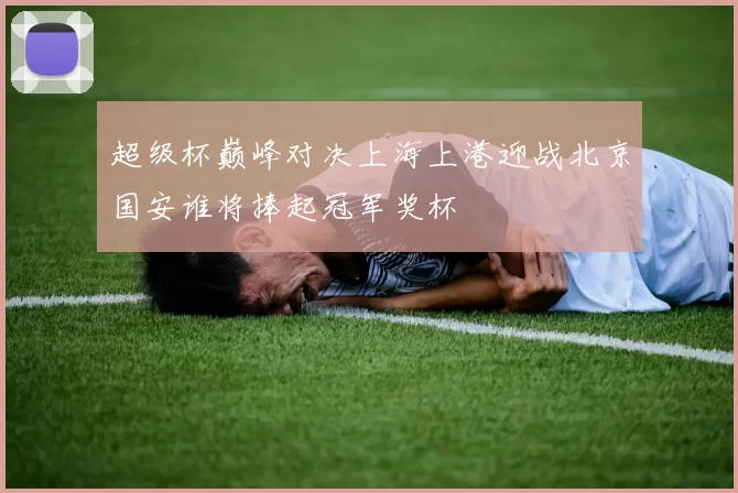 超级杯巅峰对决上海上港迎战北京国安谁将捧起冠军奖杯