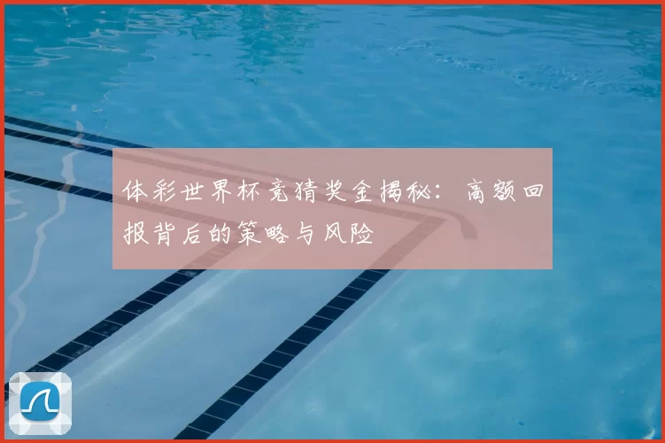 体彩世界杯竞猜奖金揭秘：高额回报背后的策略与风险
